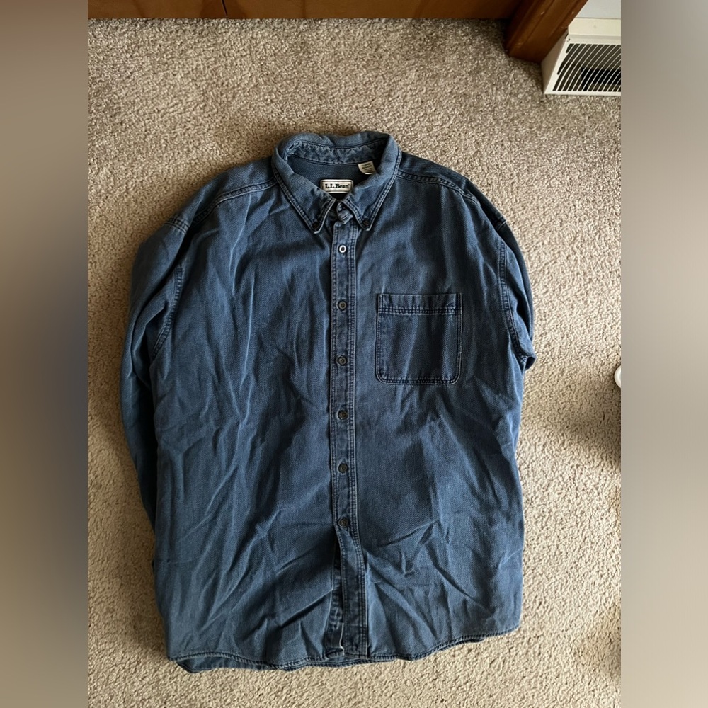 Men's Vintage LL.Bean Button-Up